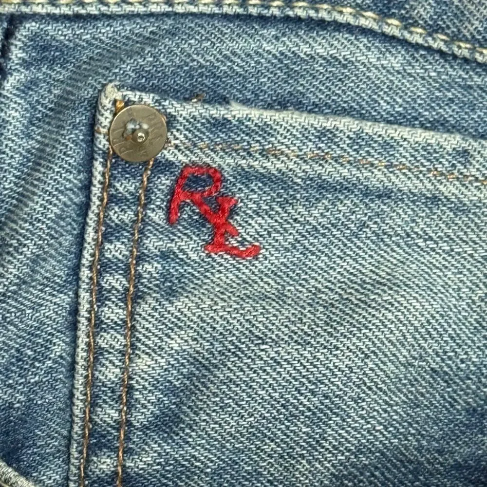 Polo Ralph Lauren Classic 867 Jeans Mens 32x30 Blue Med Weash Straight Leg